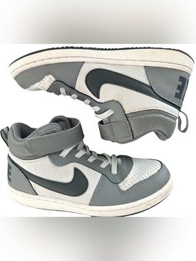 👟Nike Court Borough Mid 2 Kids High Top Sneakers – Size 2Y